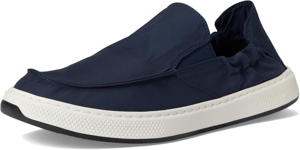 New In Box Steve Madden Men's Nellis Sneaker, Navy Fabric, 10 NIB
